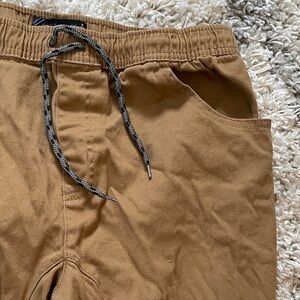 Kids Casual Brown Drawstring‎ Pants